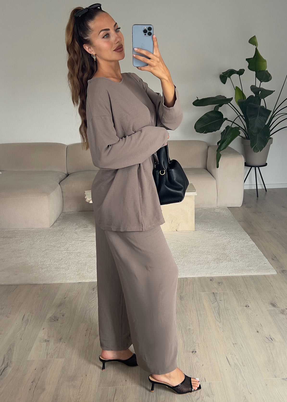 FLORA Zweiteiler - Taupe