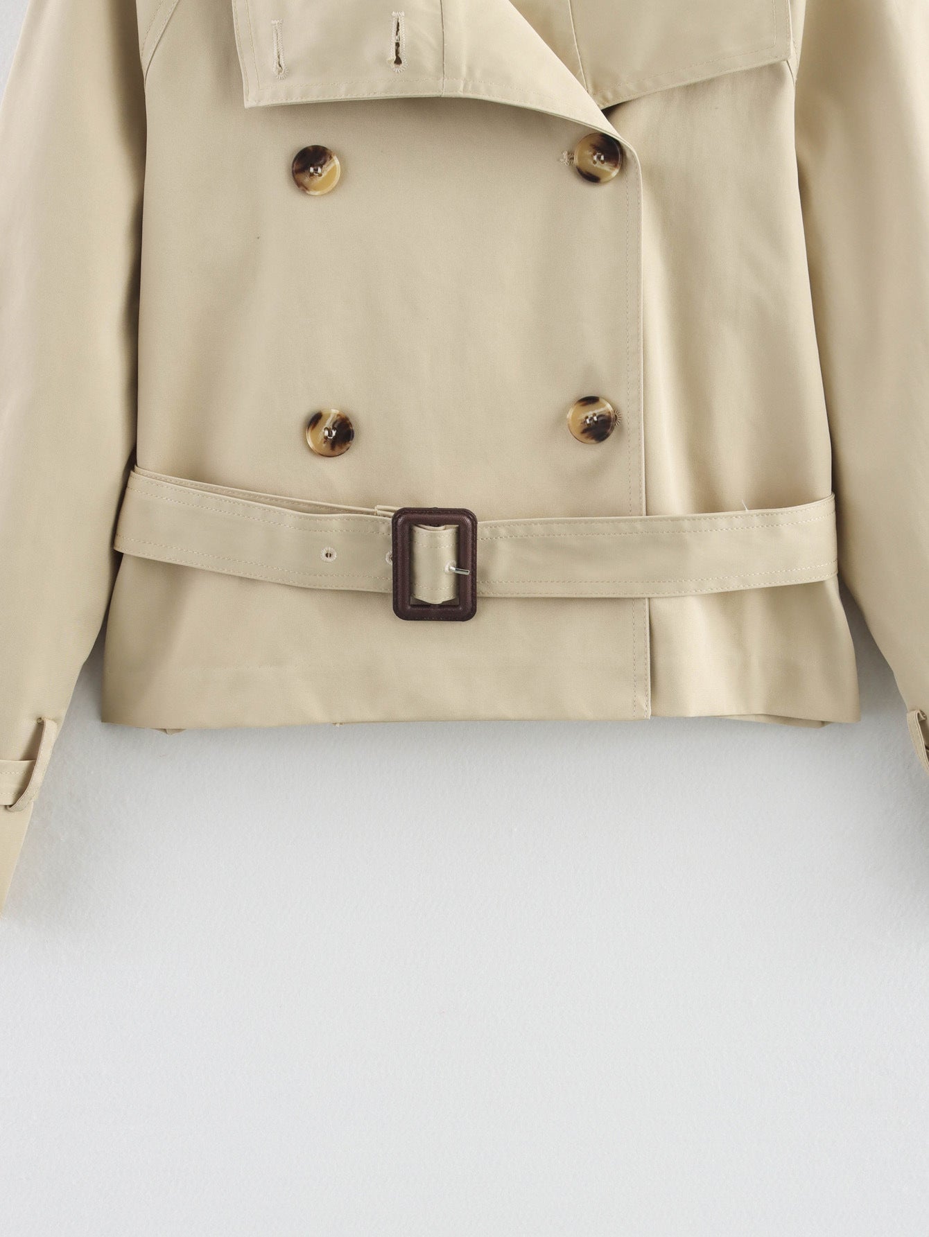 NAIMA Cropped Trenchcoat